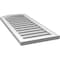 Ekena Millwork Arch Top Surface Mount PVC Gable Vent: Non-Functional, w/2"W x 1-1/2"P Brickmould Frame, 16"W x 34"H GVPAR16X3402SN - alternate 3